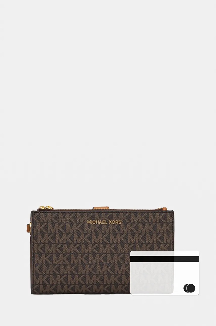 Πορτοφόλι MICHAEL Michael Kors 32F1GJ6W4B καφέ