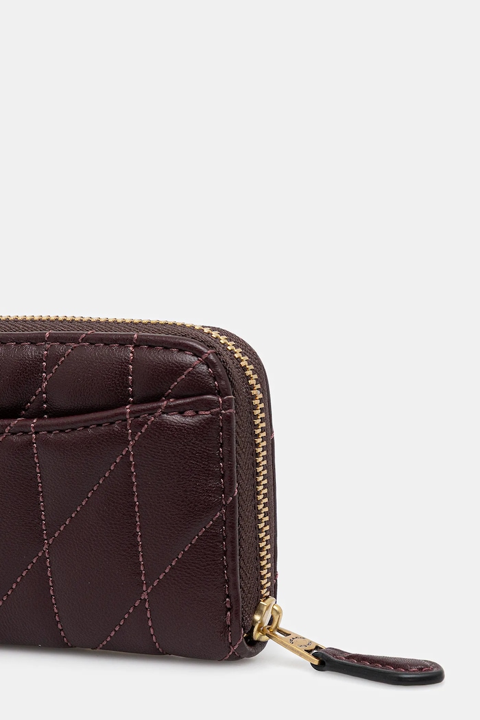 Coach portofel de piele CM505 violet AA00