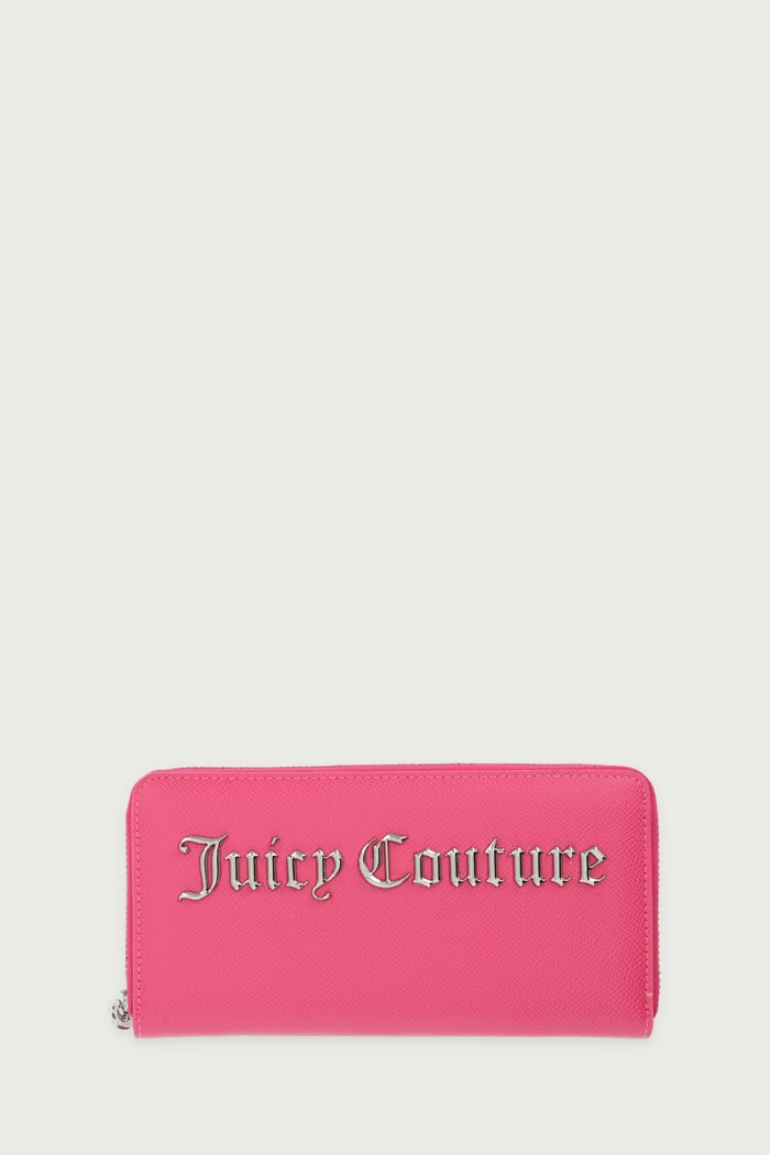 Juicy Couture Portfel damski z imitacji skóry Jasmine różowy WIJJM5341WVP