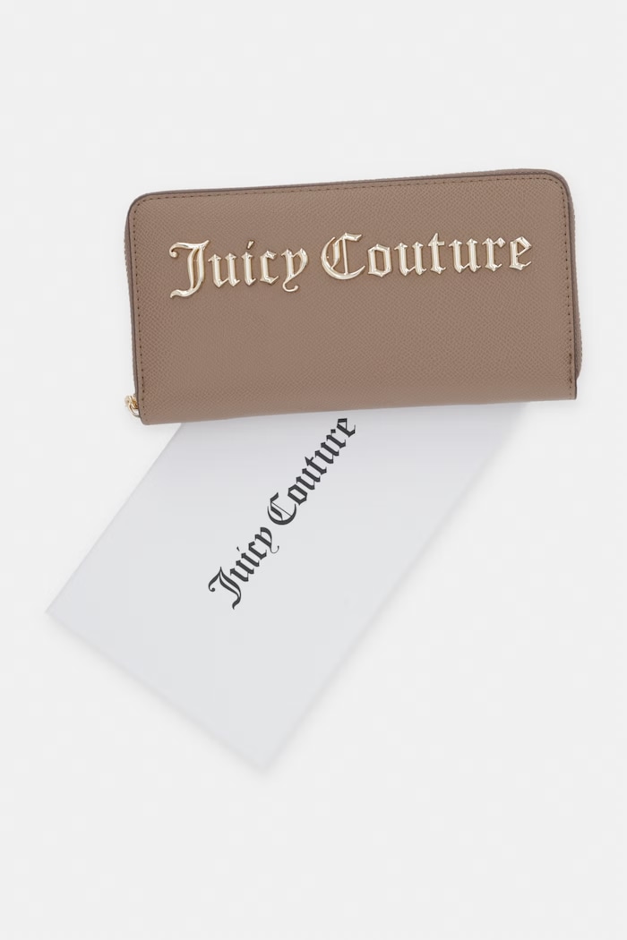 Juicy Couture Peněženka dámská z imitace kůže WIJJM5341WVP béžová