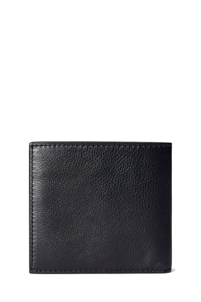 Polo Ralph Lauren portfel skórzany 405913723 czarny SS26