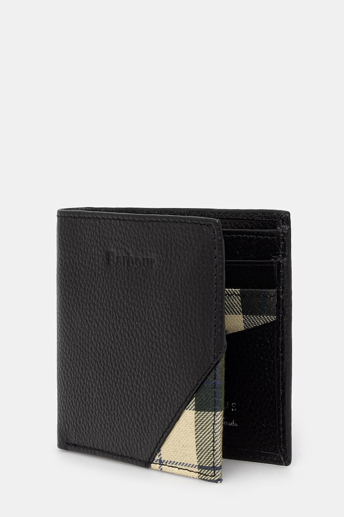 Barbour Tarbert portfel RFID skórzany męski MLG0063 czarny SS26