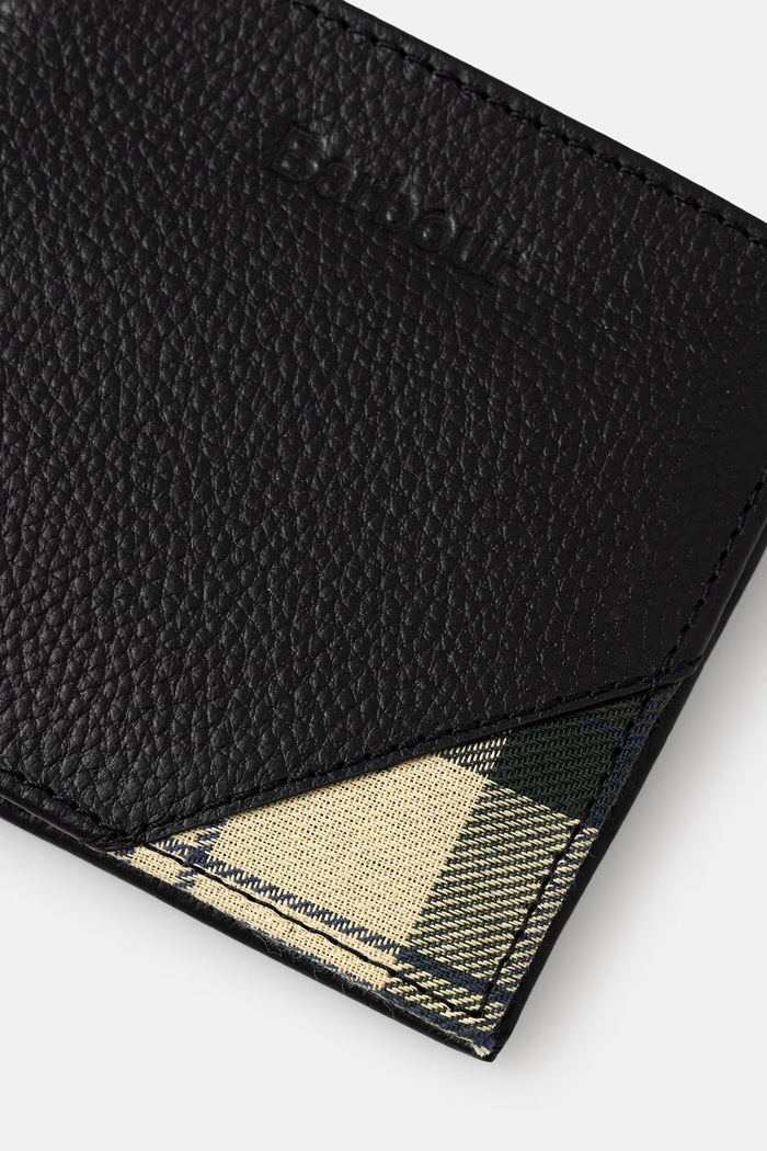 Barbour Tarbert portfel RFID skórzany męski MLG0063 czarny