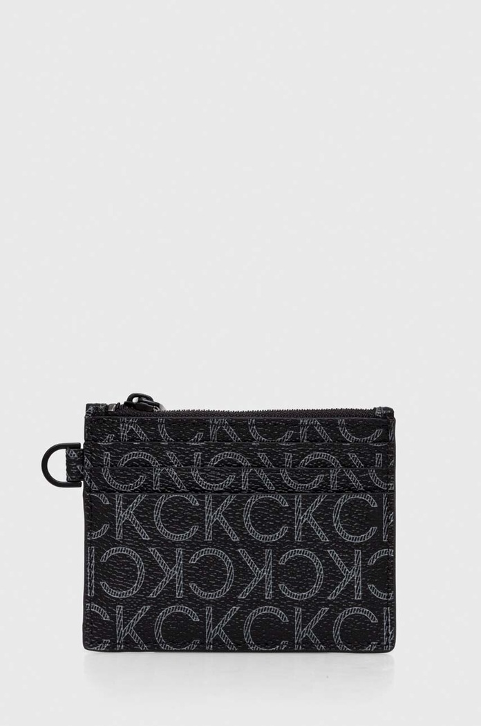 Портмоне Calvin Klein изкуствен черен K50K511678