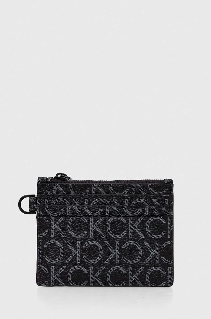 Портмоне Calvin Klein изкуствен черен K50K511678