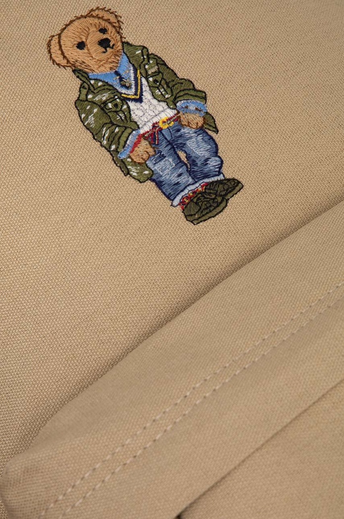 Дитячий рюкзак Polo Ralph Lauren бежевий 9AR076