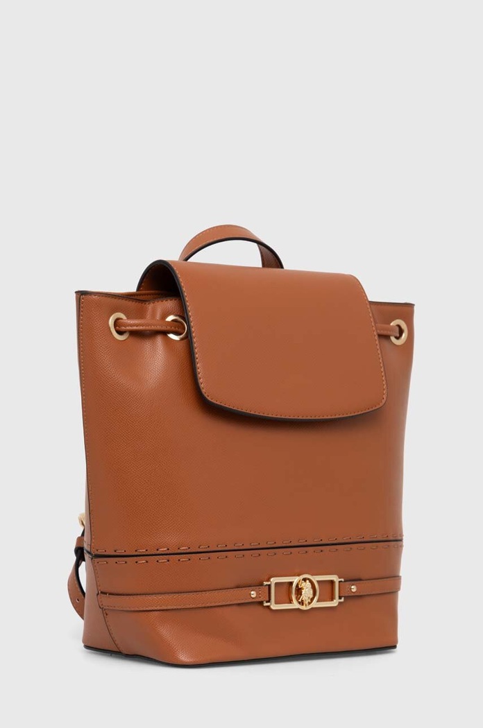Ruksak U.S. Polo Assn. BEUQM6427WVP.521 smeđa SS24
