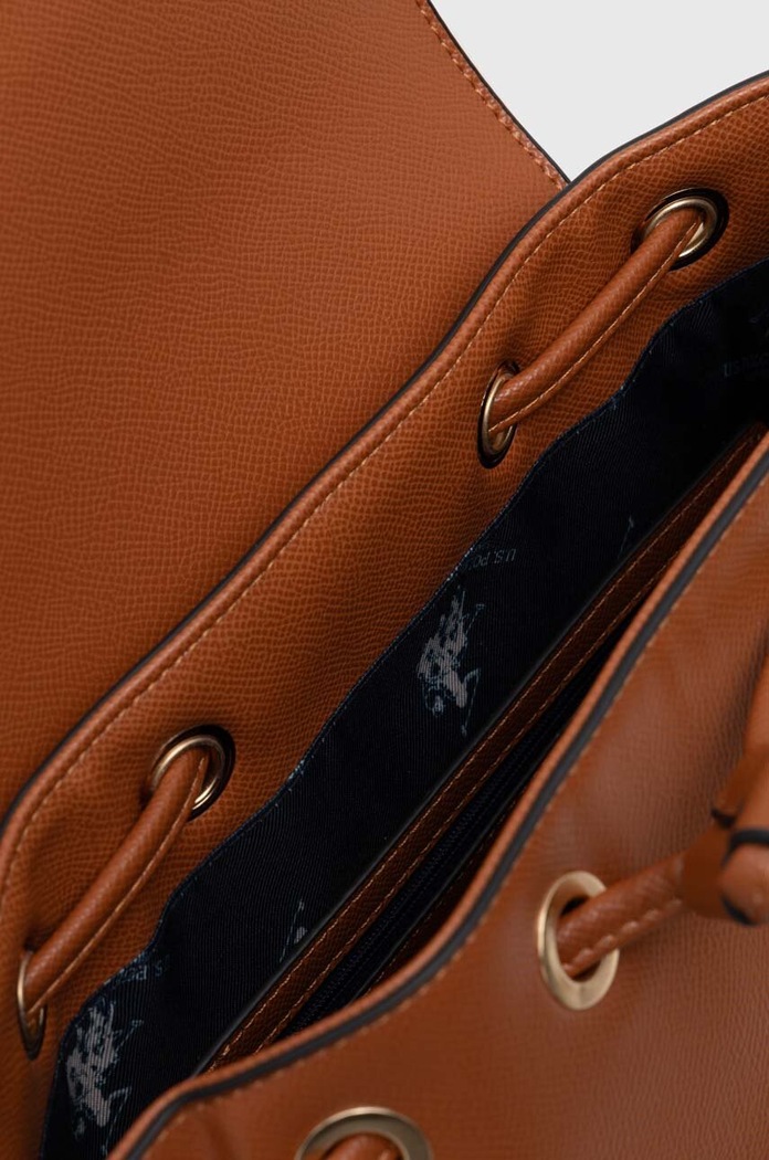 Ruksak U.S. Polo Assn. BEUQM6427WVP.521 smeđa