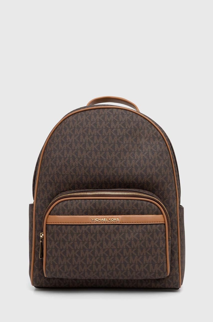 Σακίδιο πλάτης MICHAEL Michael Kors συνθετικό καφέ 30S4G8XB2B