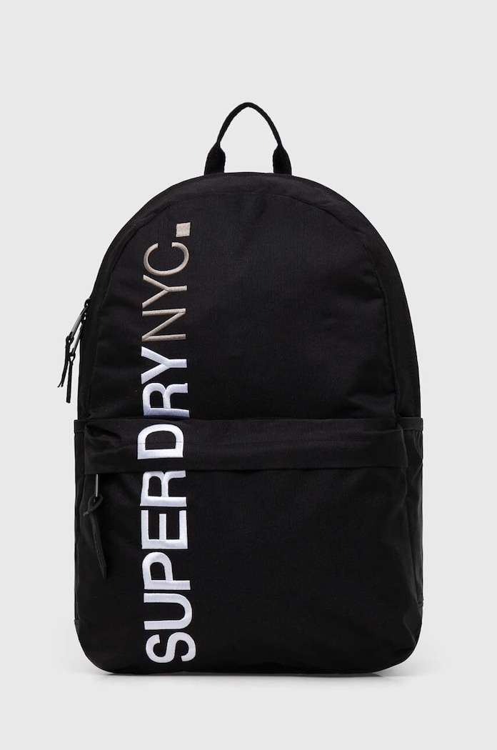 Superdry hátizsák textil fekete W9110371A.02A