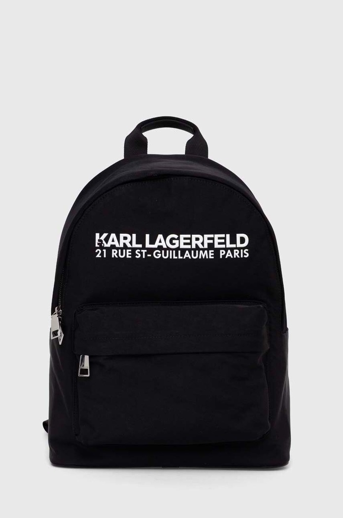 Karl Lagerfeld hátizsák textil fekete 241M3051