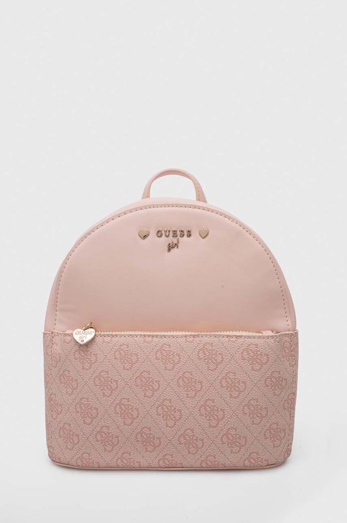 Detský ruksak Guess imitácia kože ružová J4RZ34.WFEN0.PPYH