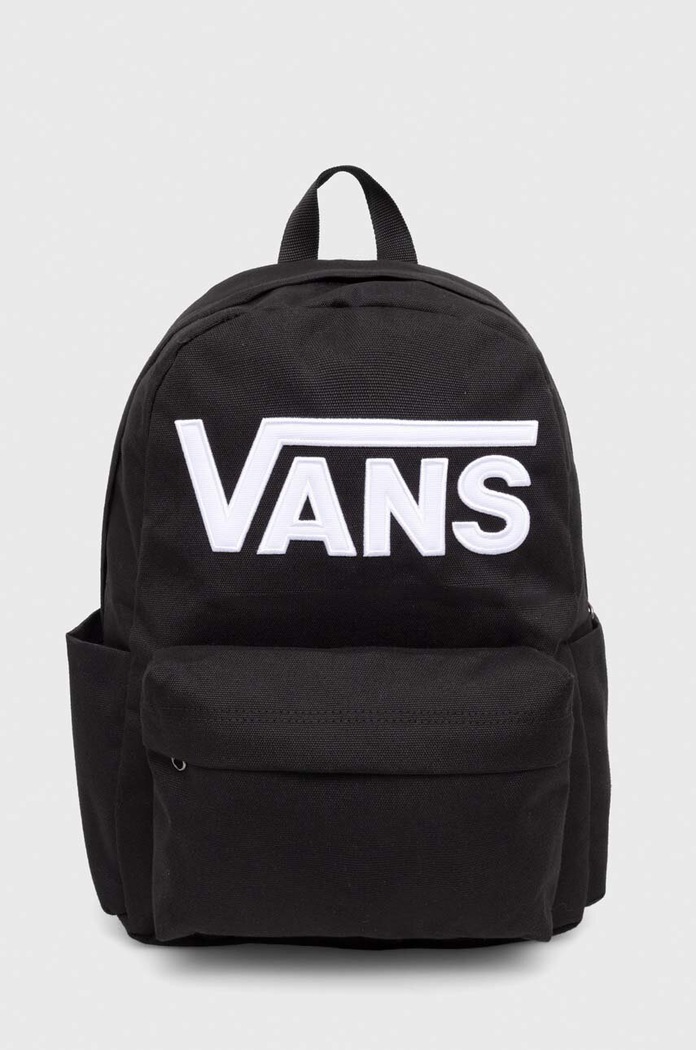 Detský ruksak Vans OLD SKOOL GROM BACKPACK nášivka čierna VN000H56BLK