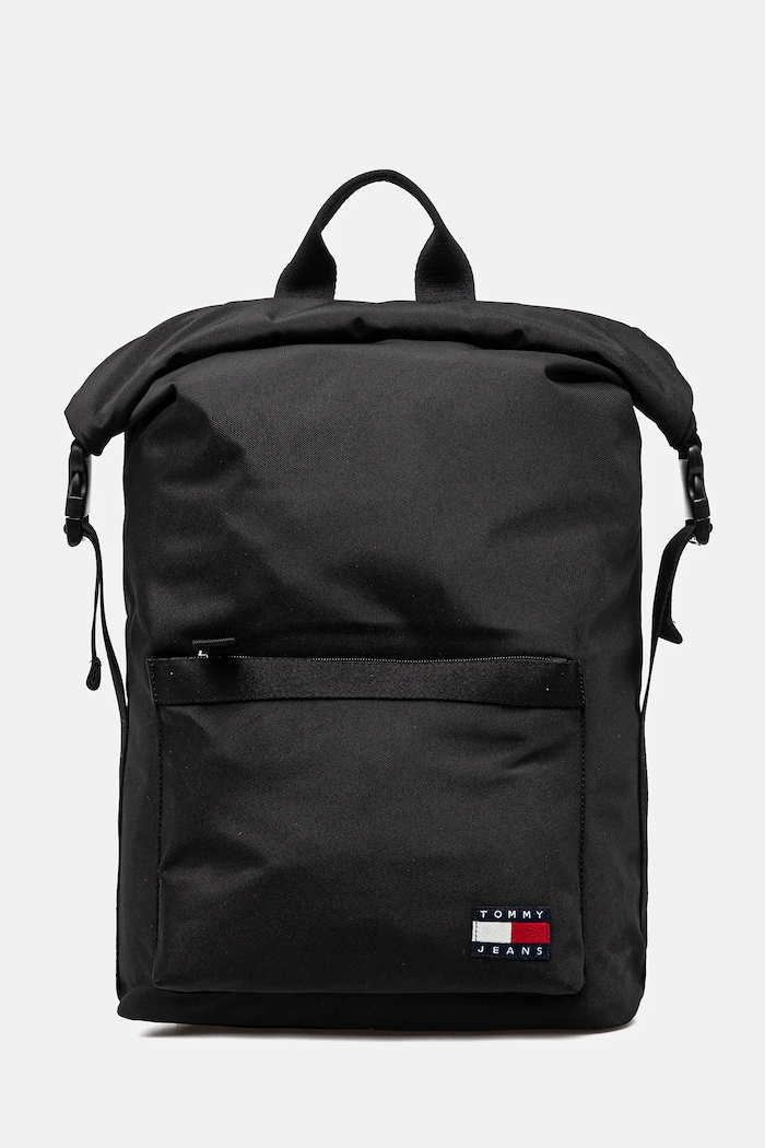 Batoh Tommy Jeans potisk černá AM0AM11965