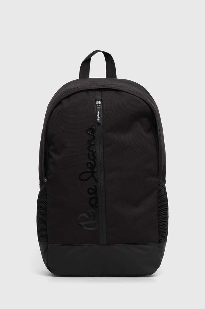 Σακίδιο πλάτης Pepe Jeans HANK LEGEND υφασμάτινο μαύρο PM030829