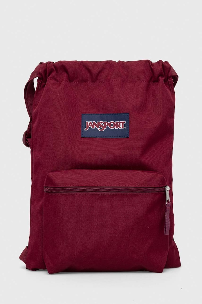 Taška Jansport nášivka burgundské EK0A5BI7N621