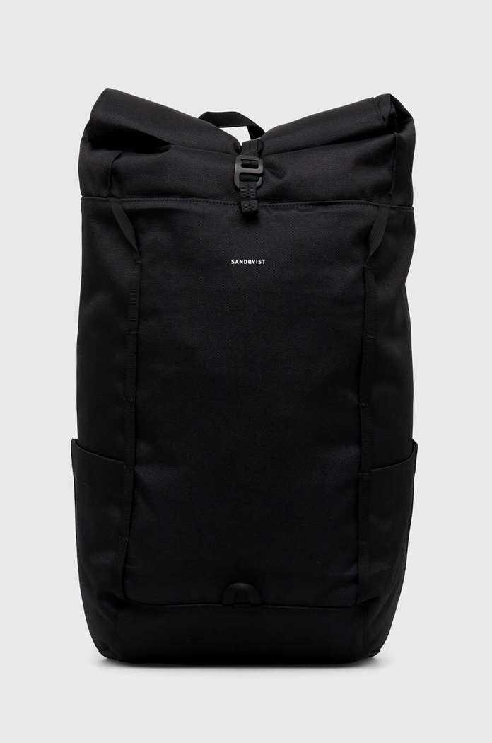 Sandqvist backpack Arvid plain black SQA1913