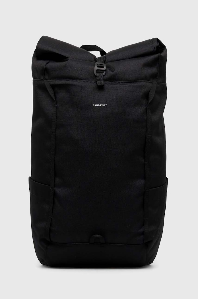 Sandqvist backpack Arvid plain black SQA1913