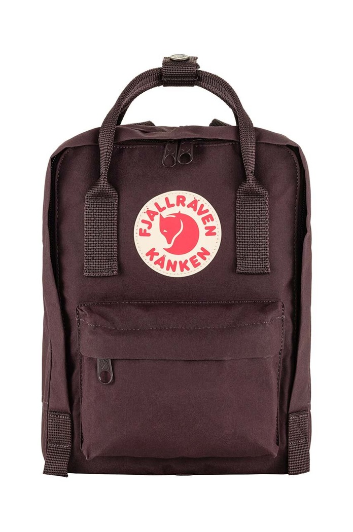 Ruksak Fjallraven Kanken Mini bez uzorka smeđa F23561.424