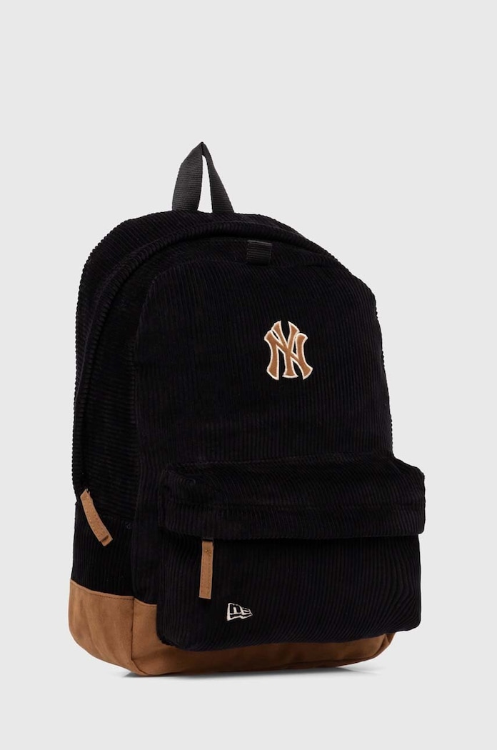 Bavlnený batoh New Era CORD NEW YORK YANKEES 60503797 čierna SS24
