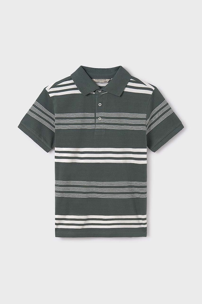 Dětské polo tričko Mayoral 6110.7C.Junior.PPYH zelená SS24