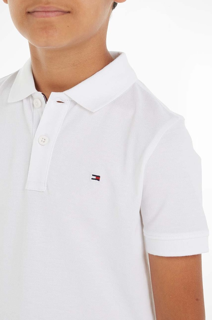 Tommy Hilfiger gyerek pamut póló KB0KB09103.128.176.PPYH fehér