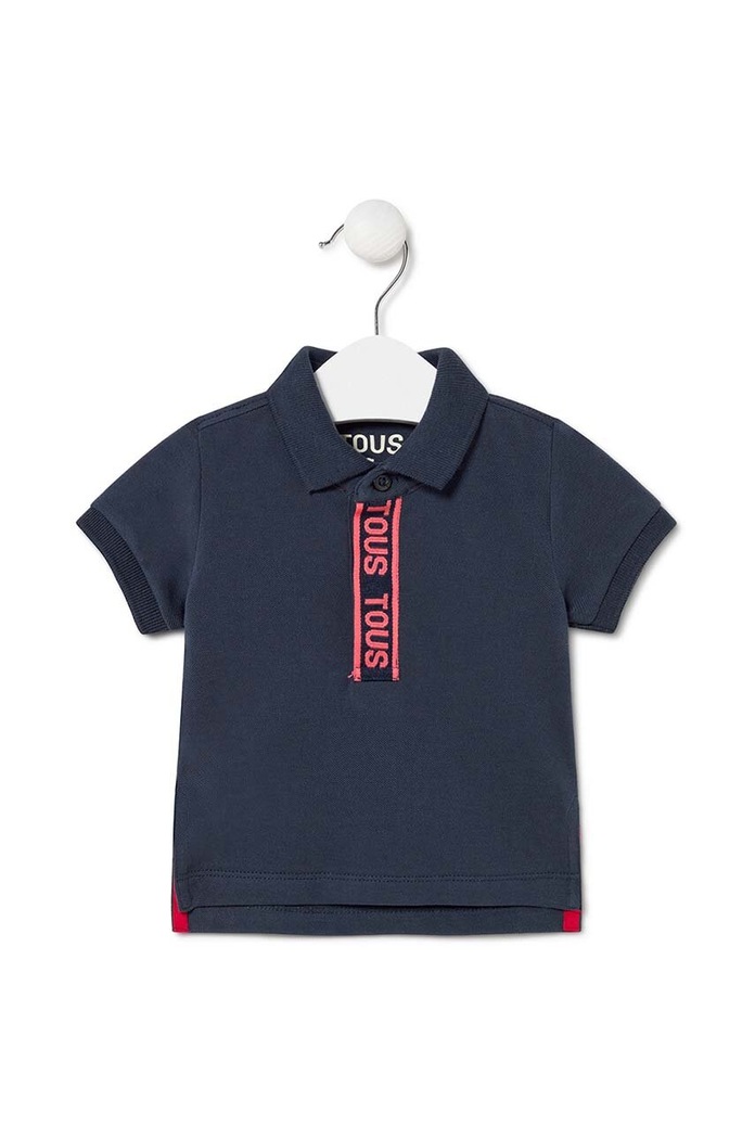 Dječja polo majica Tous s elastinom zelena Casual.2020