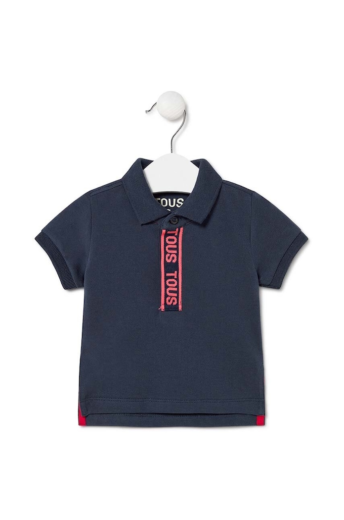 Dječja polo majica Tous s elastinom zelena Casual.2020