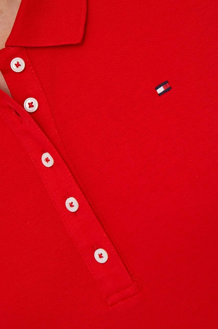 Πόλο Tommy Hilfiger κόκκινο WW0WW37823