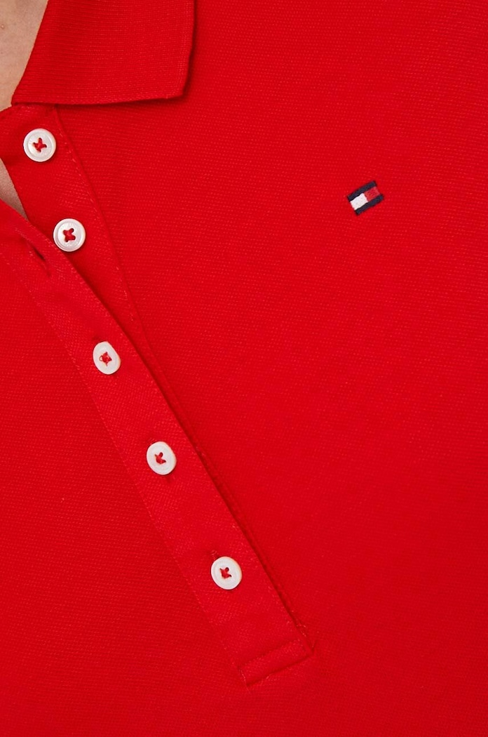 Πόλο Tommy Hilfiger κόκκινο WW0WW37823