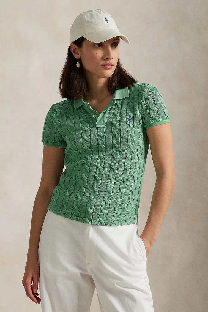 Polo Ralph Lauren Polo bawełniane zielony 211943010