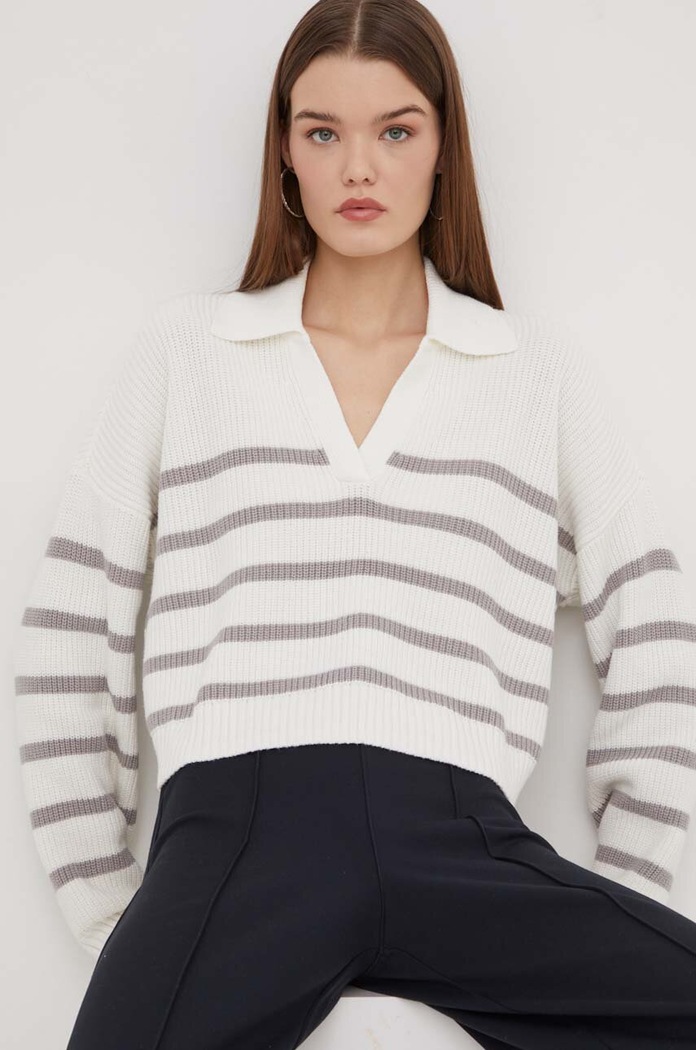 Hollister Co. sweter pozostałe biały KI350.4025.104