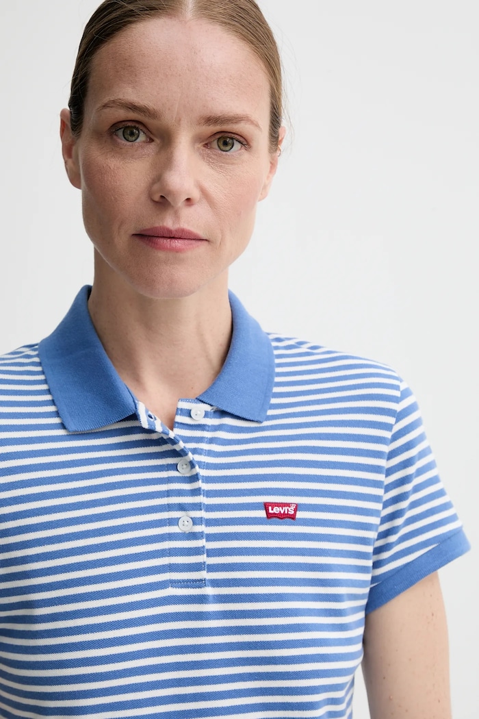 Levi's tricou polo albastru 52599