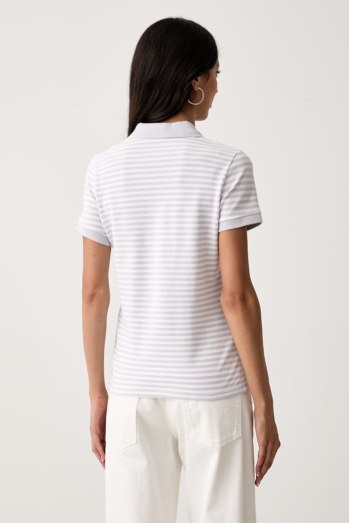Odzież Levi's polo damskie bawełniane z elastanem LEVI'S HM 52599 fioletowy