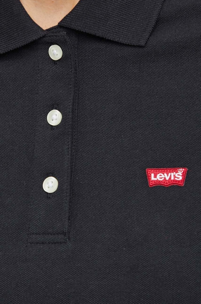 Levi's tricou polo negru 52599