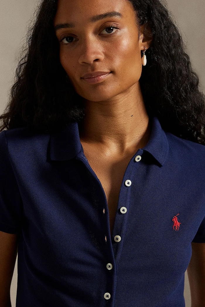 Πόλο Polo Ralph Lauren σκούρο μπλε 211939272