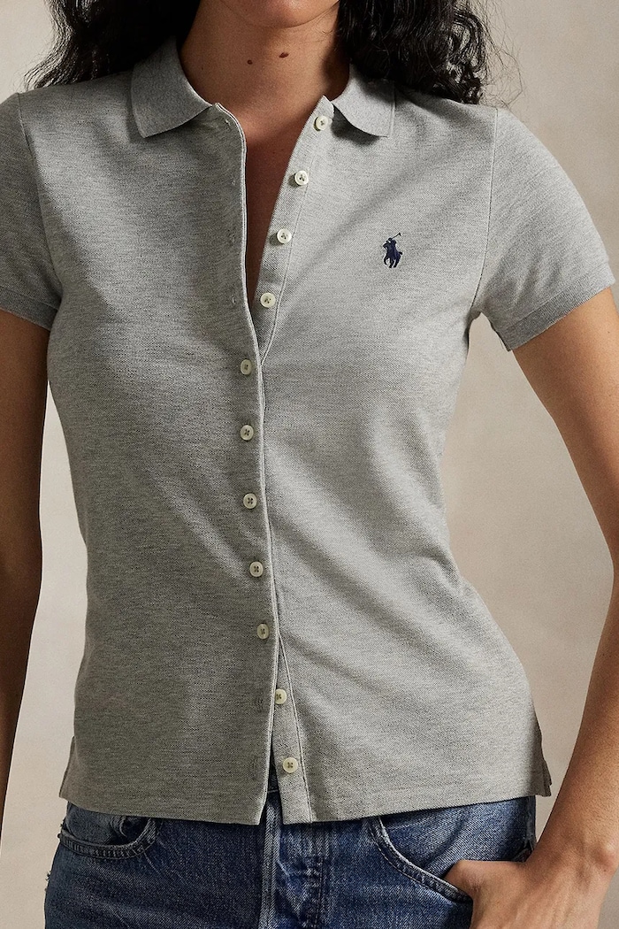 Поло Polo Ralph Lauren сірий 211939272