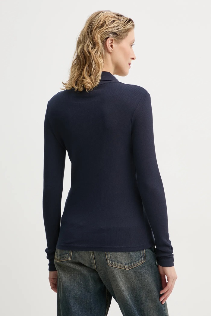Odzież G-Star longsleeve bawełniany D24513.D527 granatowy