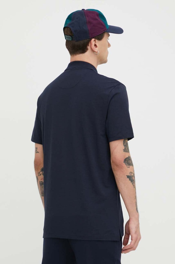 Oblačila Polo HUGO 50496003 mornarsko modra