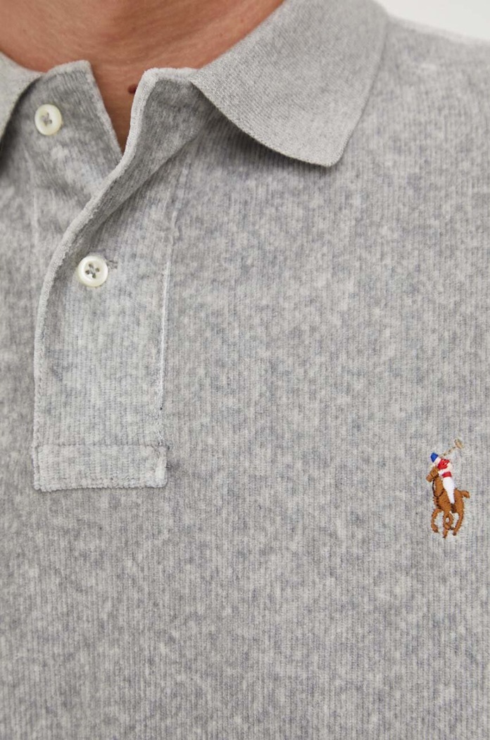 Polo Ralph Lauren polo 710909633 szary