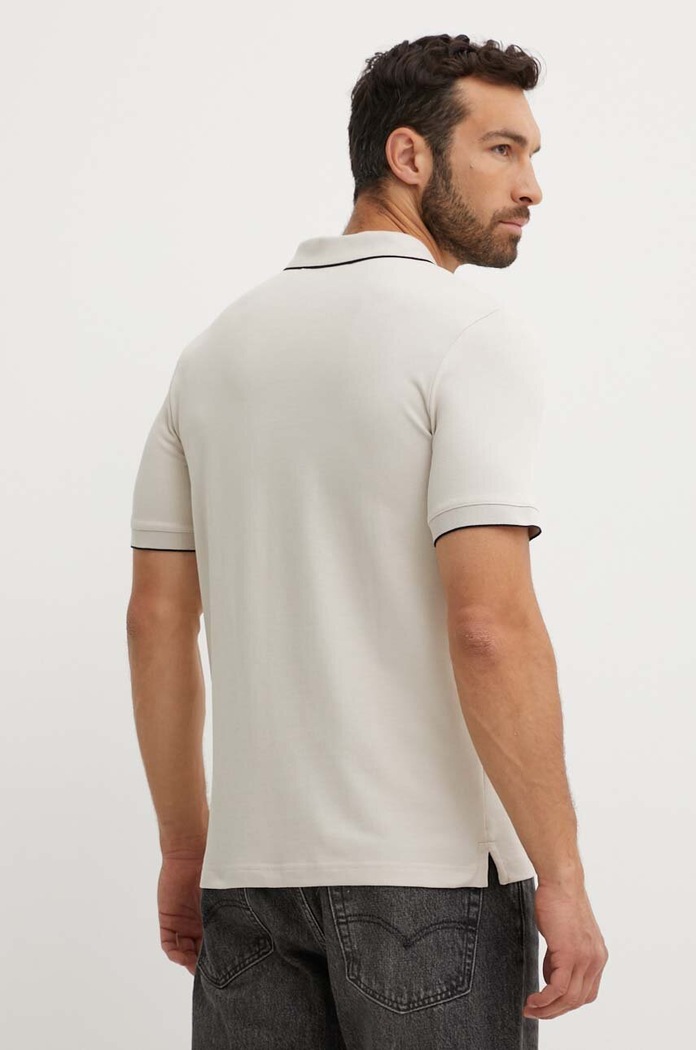 Πόλο Calvin Klein K10K112751 μπεζ SS25