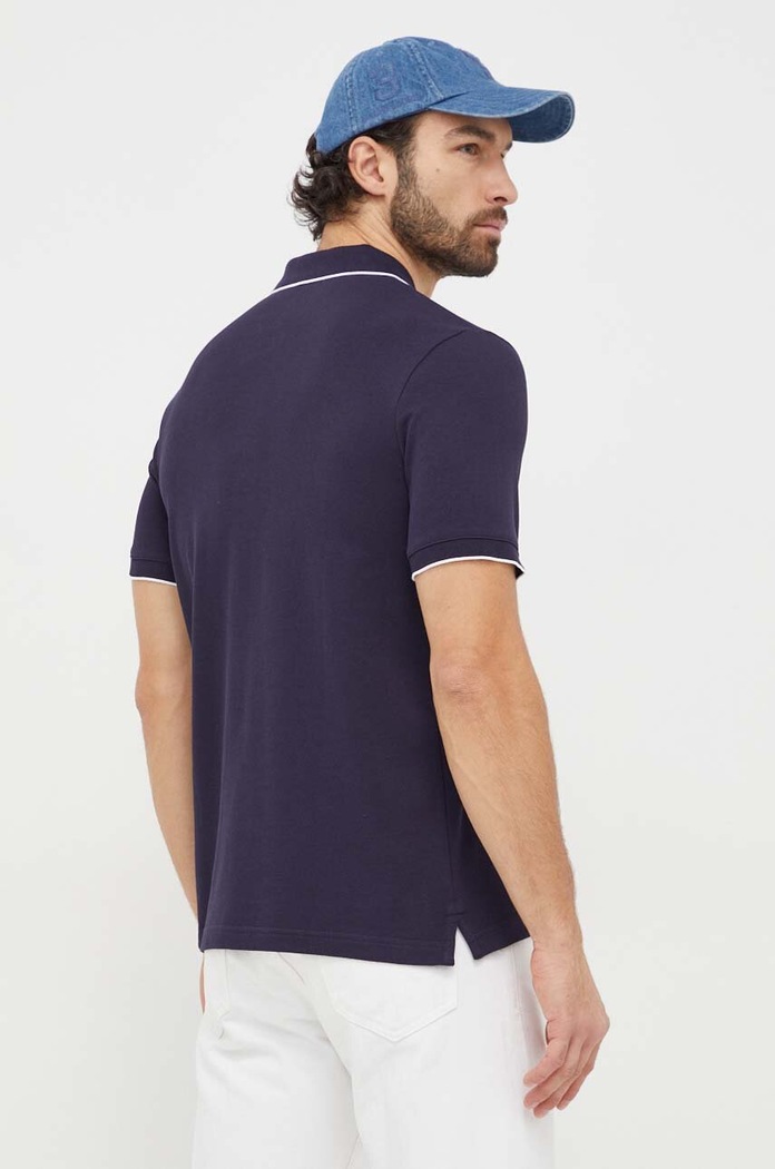 Πόλο Calvin Klein K10K112751 σκούρο μπλε SS25