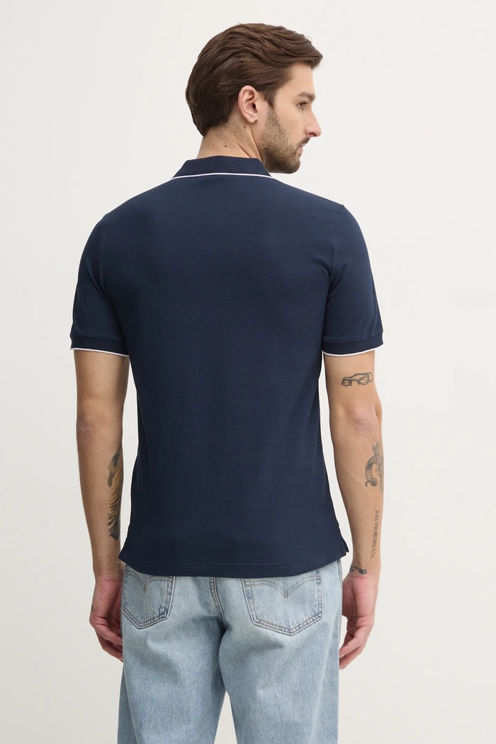 Îmbrăcăminte Calvin Klein tricou polo K10K112751 bleumarin