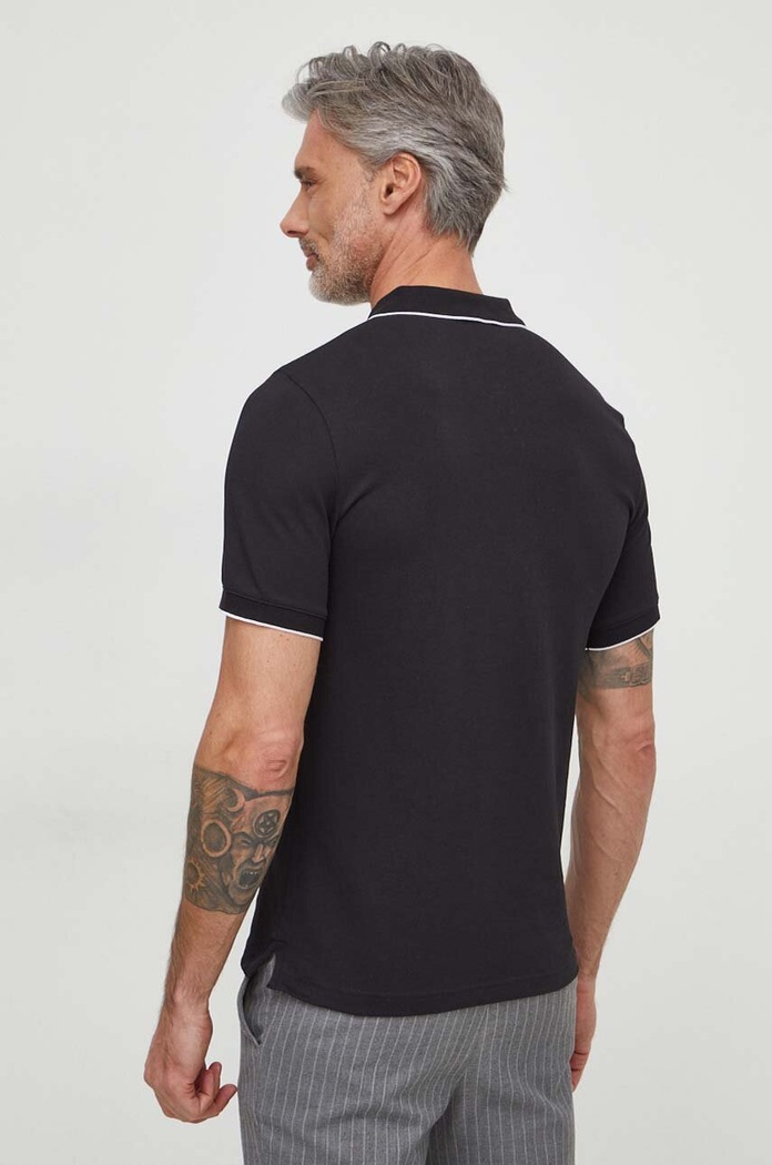 Polo tričko Calvin Klein Calvin Klein K10K112751 čierna