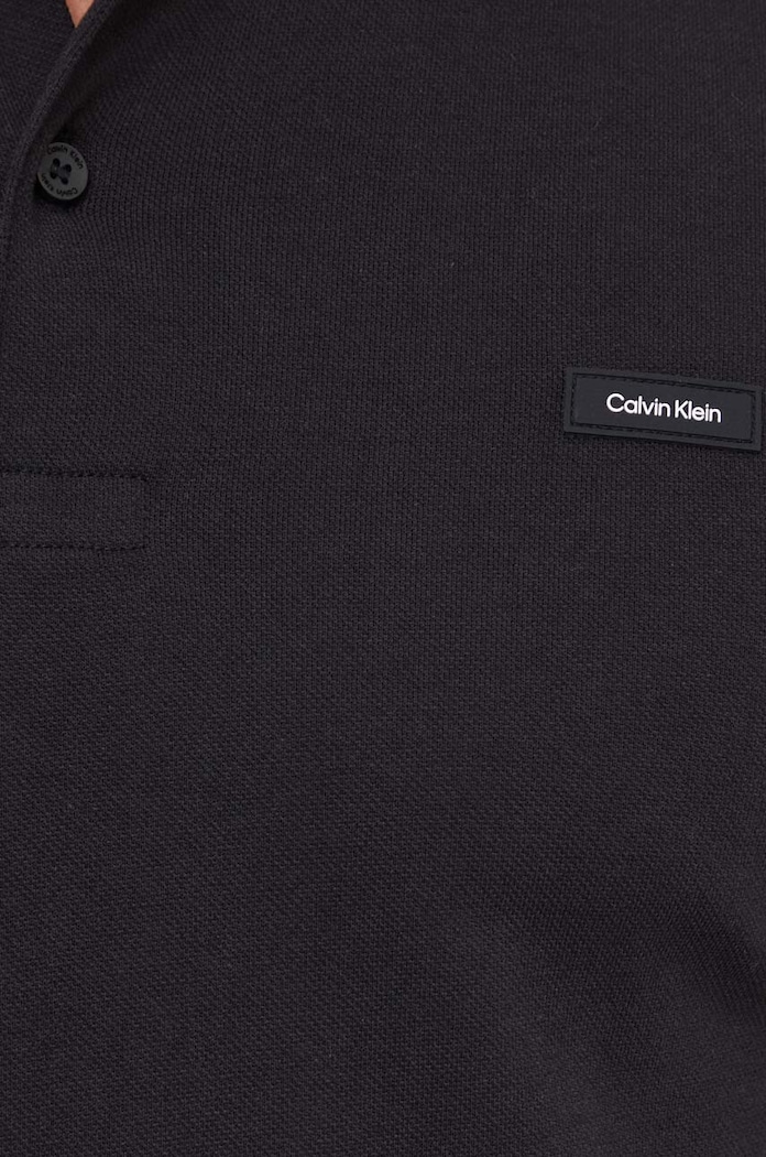 Polo tričko Calvin Klein Calvin Klein čierna K10K112751