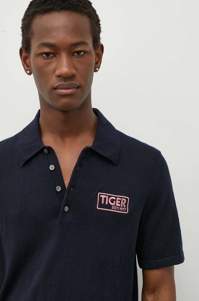 Tiger Of Sweden Erros aplikációval sötétkék T72057008