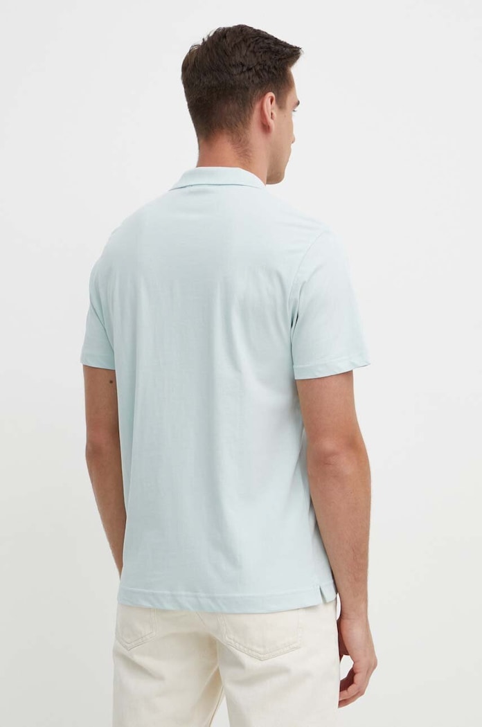 Îmbrăcăminte Pepe Jeans polo de bumbac HOLDEN PM542154 albastru