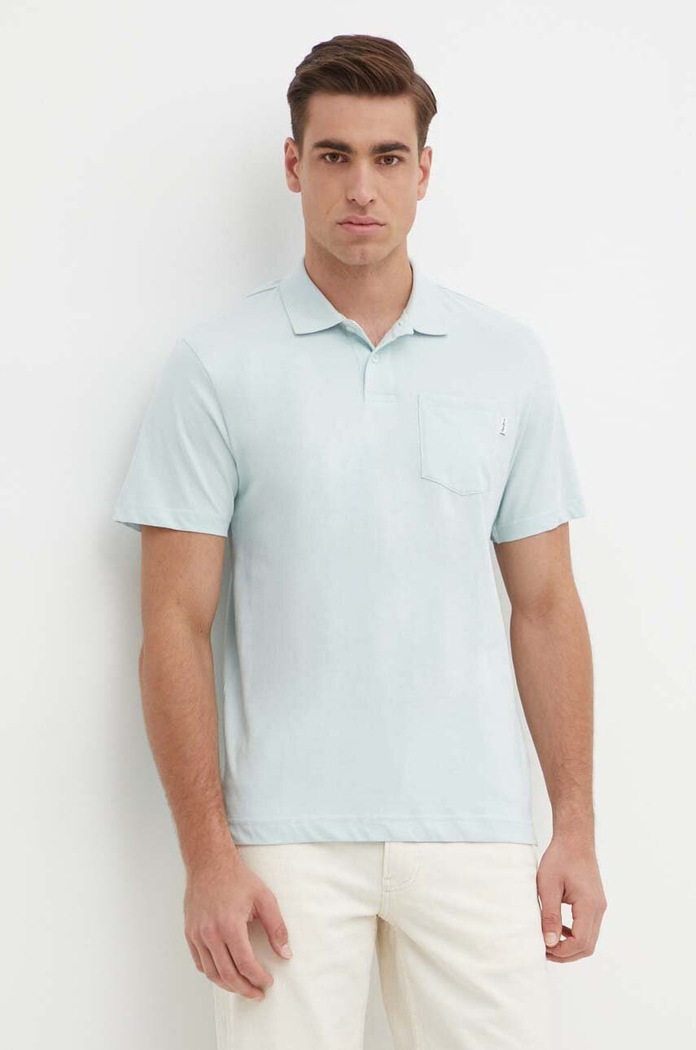 Pepe Jeans polo de bumbac HOLDEN albastru PM542154