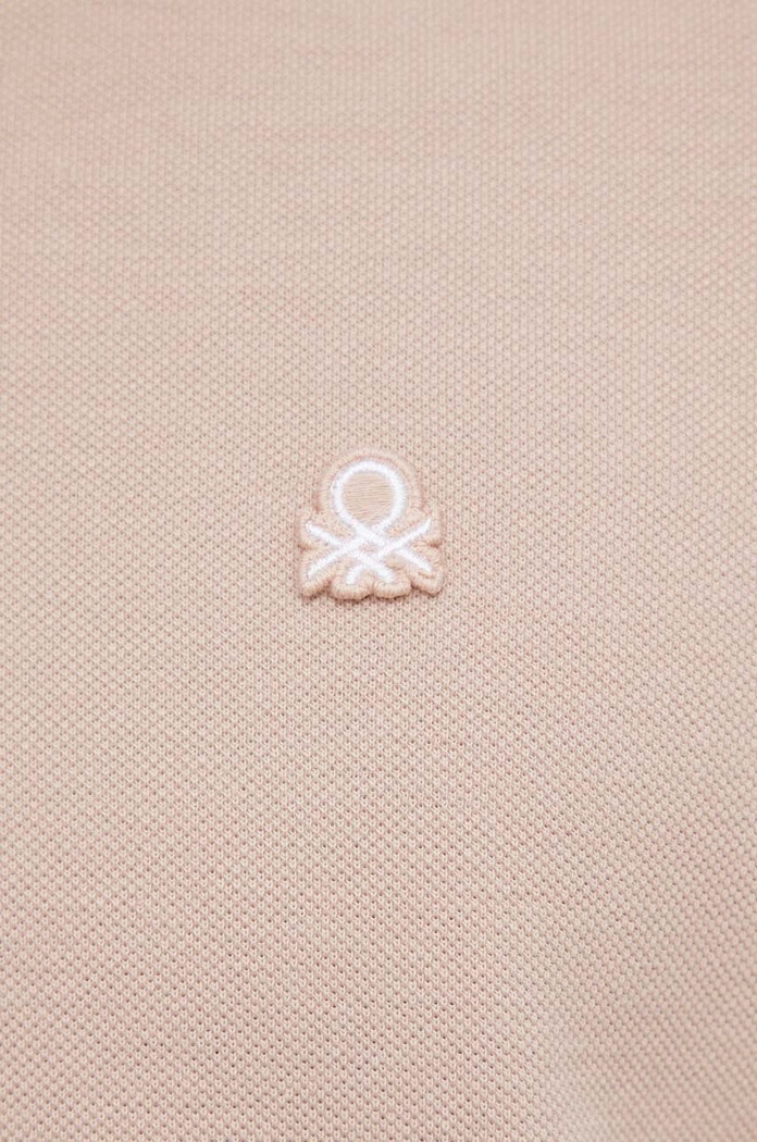 United Colors of Benetton polo bawełniane 3089J3179 różowy