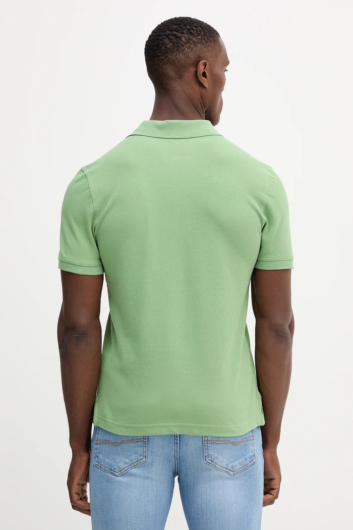 United Colors of Benetton polo de bumbac 3089J3179 verde AA00
